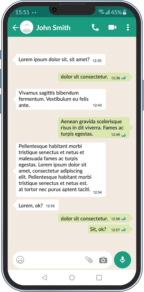Whatsapp chat